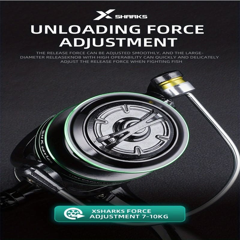 Hochleistungs Karpfenrolle Hohe Drehzahl Übersetzung Langlebige Aluminium- und Nylonkonstruktion Geeignet für Süßwasser- und Salzwasserfischen Meeresruten