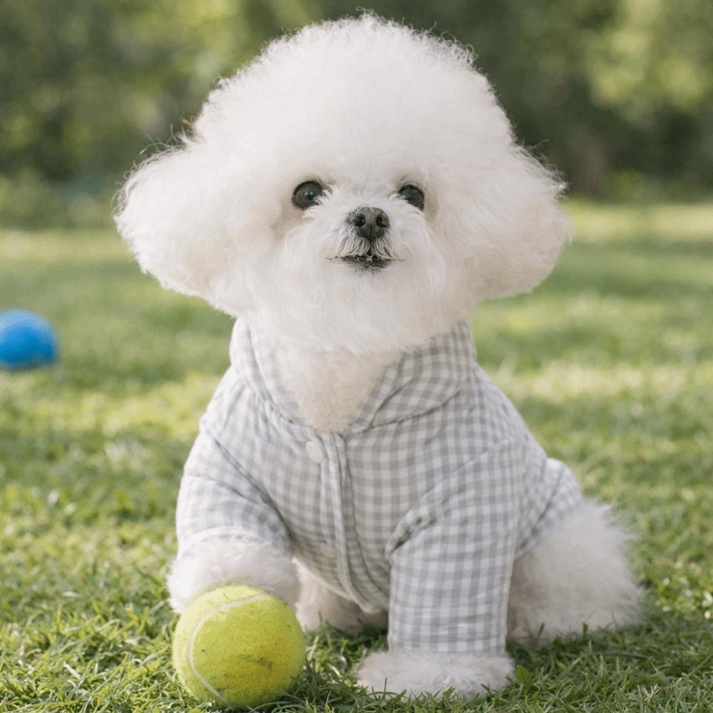 Thicken Winter Warm Dog Clothes Four Legged Dog Jumpsuit Dog Bodysuit Dog Cotton Jacket  Daily Wear