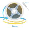 BMW 12V 24V 3mm 5mm PCB COB LED Strip Light 384LED/m 2Pin Wire/DC Plug High Density Linear Lighting 3000K 4000K 6000K 8mm Flex Tape