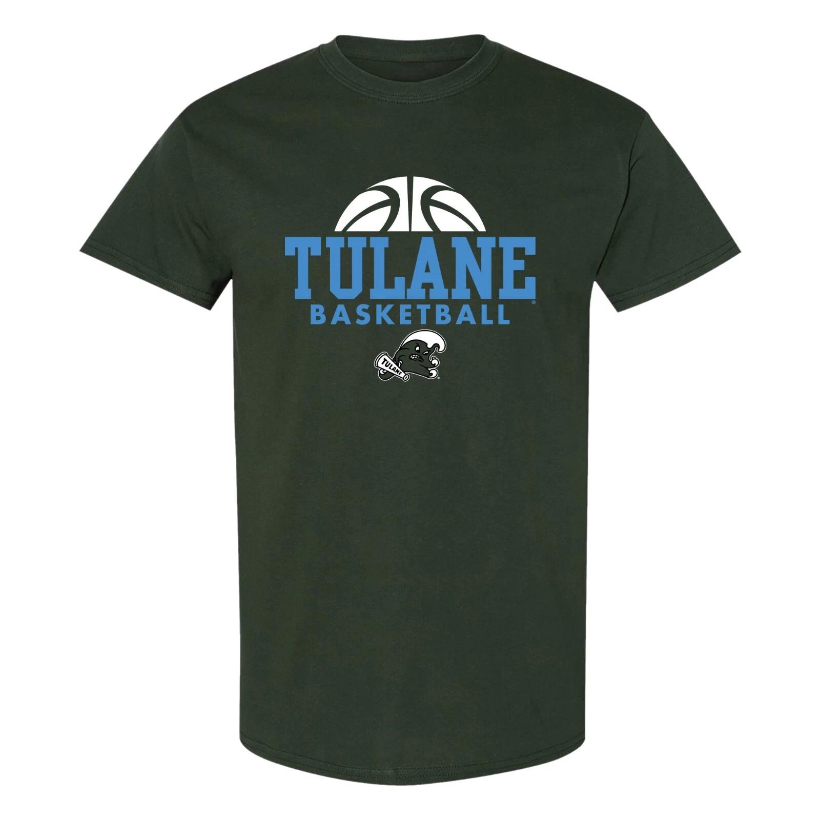 Tulane Green Wave Basketball Hype T-Shirt - Forest XL
