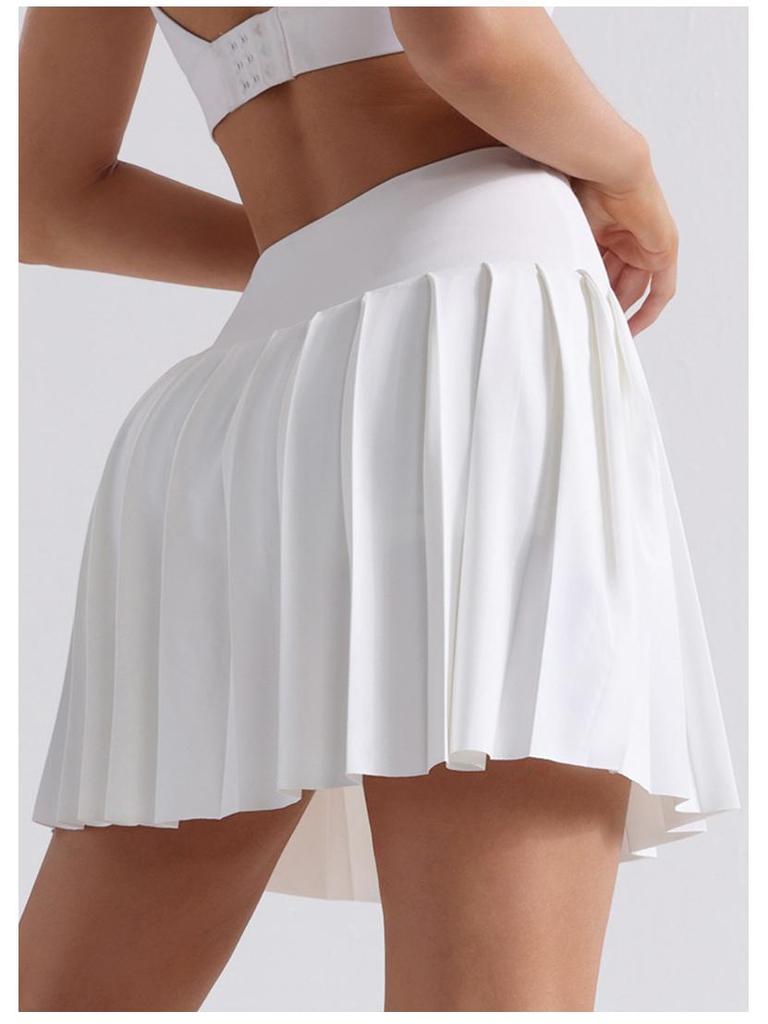 Women's High Waist Pleated Skirt for Running, Tennis, Golf, and Yoga - 2025 Spring/Summer Collection