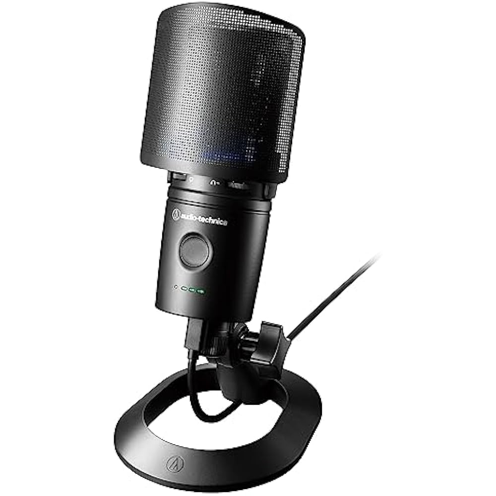 Audio-Technica AT2020USB-XP Condenser Microphone Noise Reduction USB Microphone with Auto Gain Co...