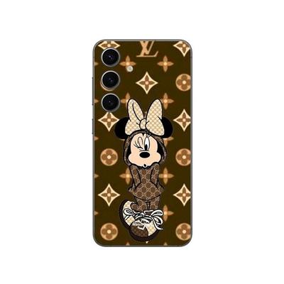 Hülle für Samsung Galaxy S25 Minnie DISNEY LV Braun