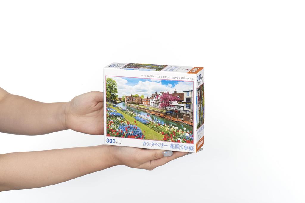 [Made In Japan] Beverly 300-Piece Jigsaw Puzzle Canterbury Flowering Path (26x38cm) 300-164