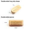 New Double-sided Nail Brush Nail Art Brushes for Manicure Manicure Pedicure Wood for Nail Care Scrubbing Tools ZJS11