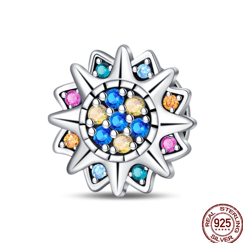 Copper Colored Zircon Shell Butterfly Amulet Body Shape Charm Flat Charm Suitable For Pan Original Bracelet