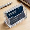 Single Layer Business Card Holder Thickened Visiting Card Organizer  Office Supplies