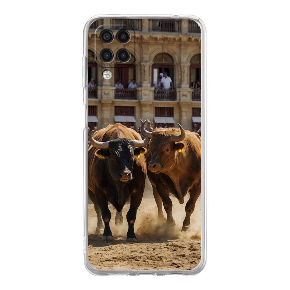 Spain Bull Flag Phone Case For Samsung Galaxy A13 A33 A35 A55 A73 A53 A23 A51 A71 A21S A31 A41 A05s A03S A15 A25 A32 5G Cover