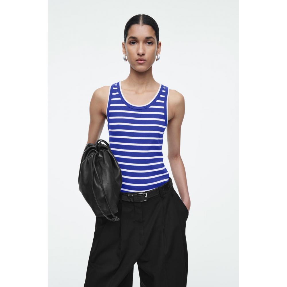 

Майка COS Japan в рубчик bluestripe/XS