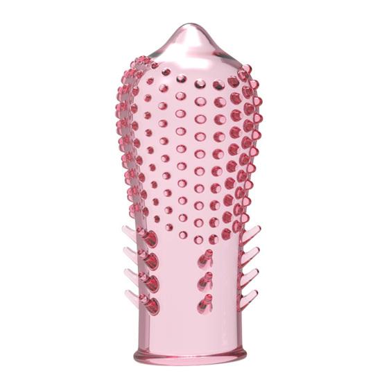 Penis Ring Granular Barbed Sexual Stimulation Translucent Delay Ejaculation Lock Ring for Male