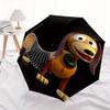 Toy Story Slinky Dog Automatic Opening and Closing Folding - A Good Choice for Gifts, Fashionable and Convenient Umbrella With Cute Cartoon