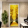 Spray Pattern DIY Door Wall Stickers Home Decor Living Room Children Room Porch Removable Waterproof Self-adhesive Wall Paster