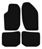 BASIC Black Velour Floor Mats For: Alfa Romeo 164 Sedan (1988-1997)