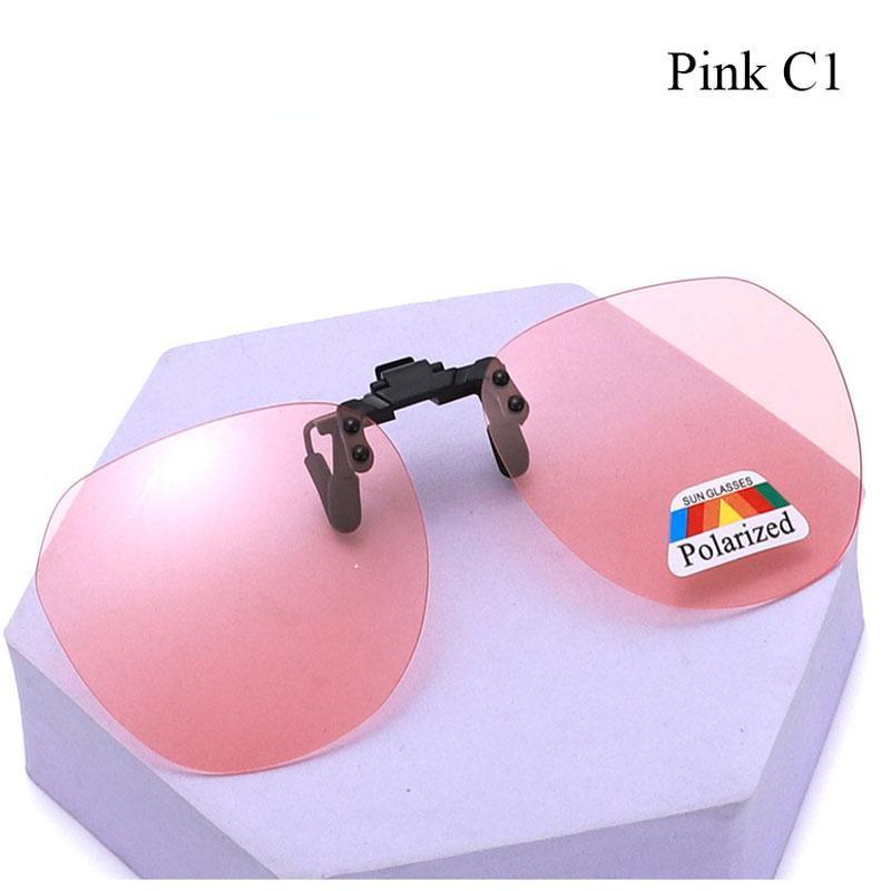 Polarized Clip-on Sunglasses for Vision Glasses Unisex