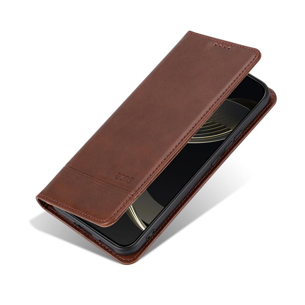 AZNS For Samsung Galaxy A17 5G/A17 4G/A26 5G Case Cowhide Texture PU Leather Wallet Phone Cover