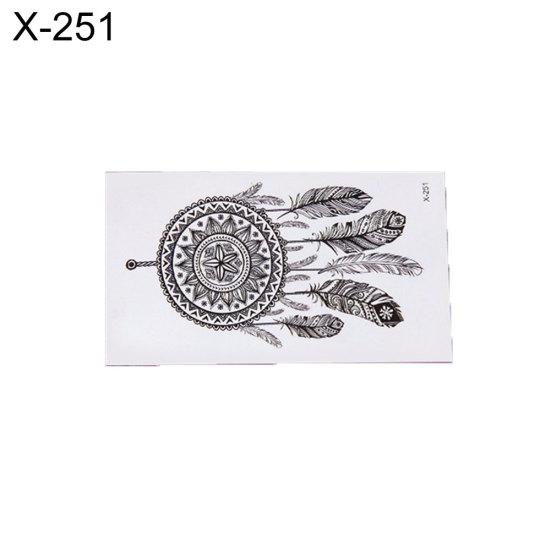 

Унисекс 3D Ловец снов водостойкая временная вспышка татуировки наклейка боди-арт наклейка X251