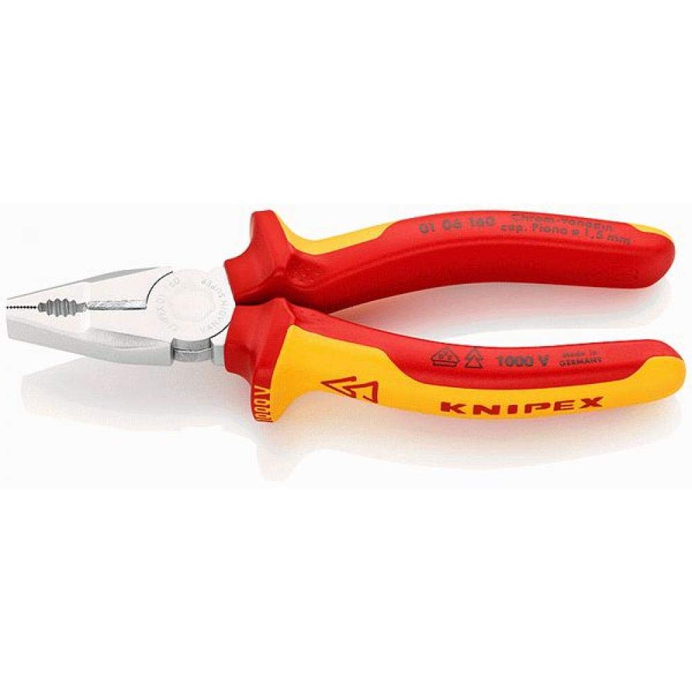 

KNIPEX 0106-160 Insulated Pliers, 1000V