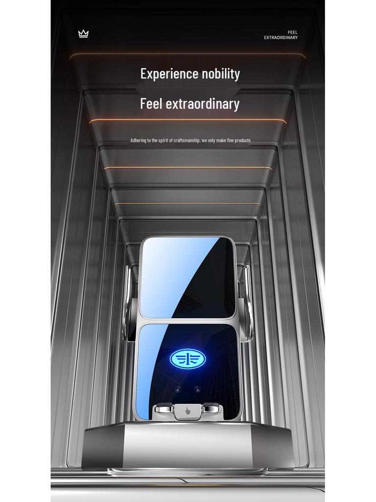 Jiefang JH6 Wireless Charger & Navigation Mount for Trucks