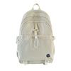 Schoolbag Campus School Bag Female Korean Edition Ins Simple Plaid Backpack High School Students Large Capacity Mori Travel Backpack