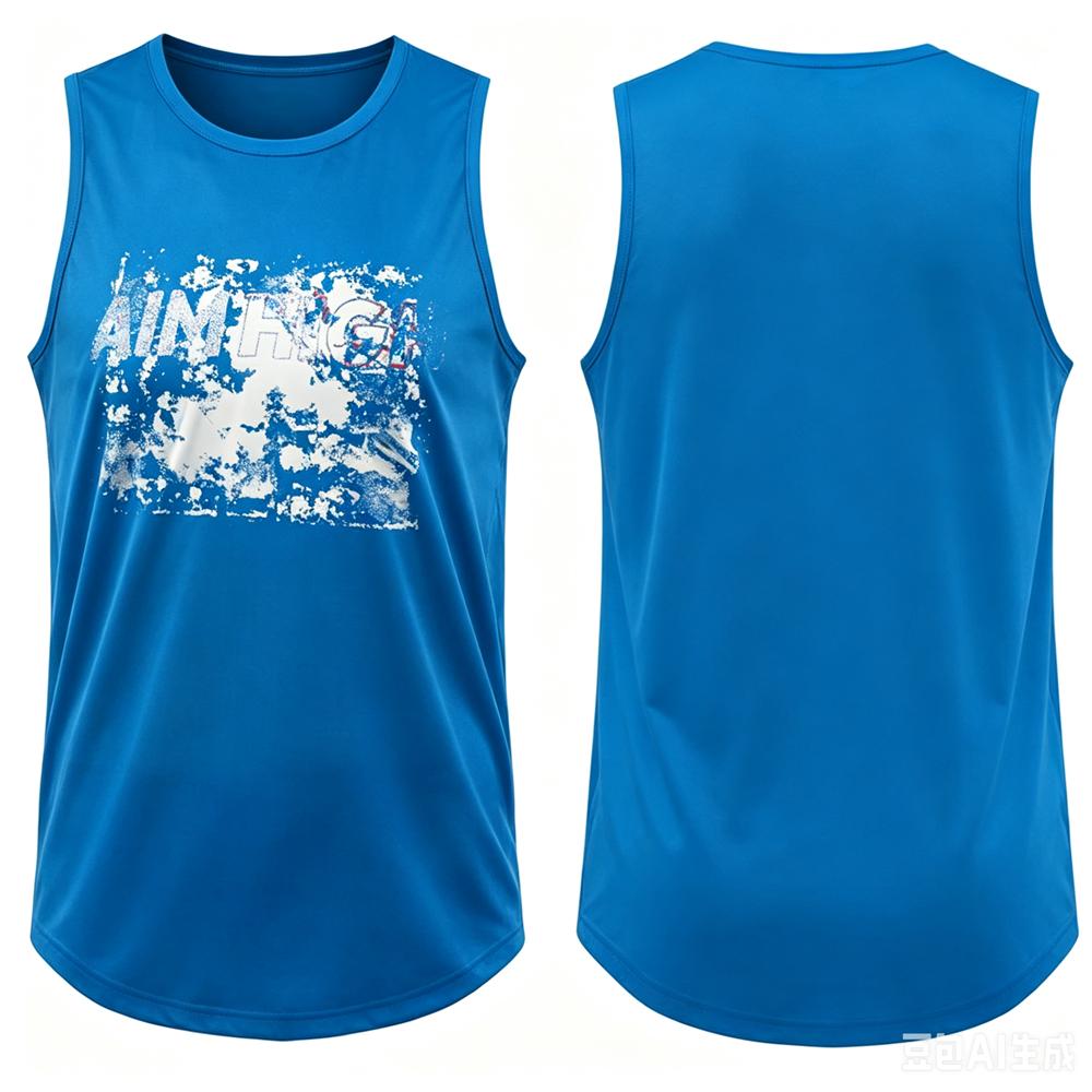 Simple Men Tank Tops Summer Breathable Running Fitness Sports Vest Casual Man Sleeveless Shirt Fashion Comfortable Gym T-shirts