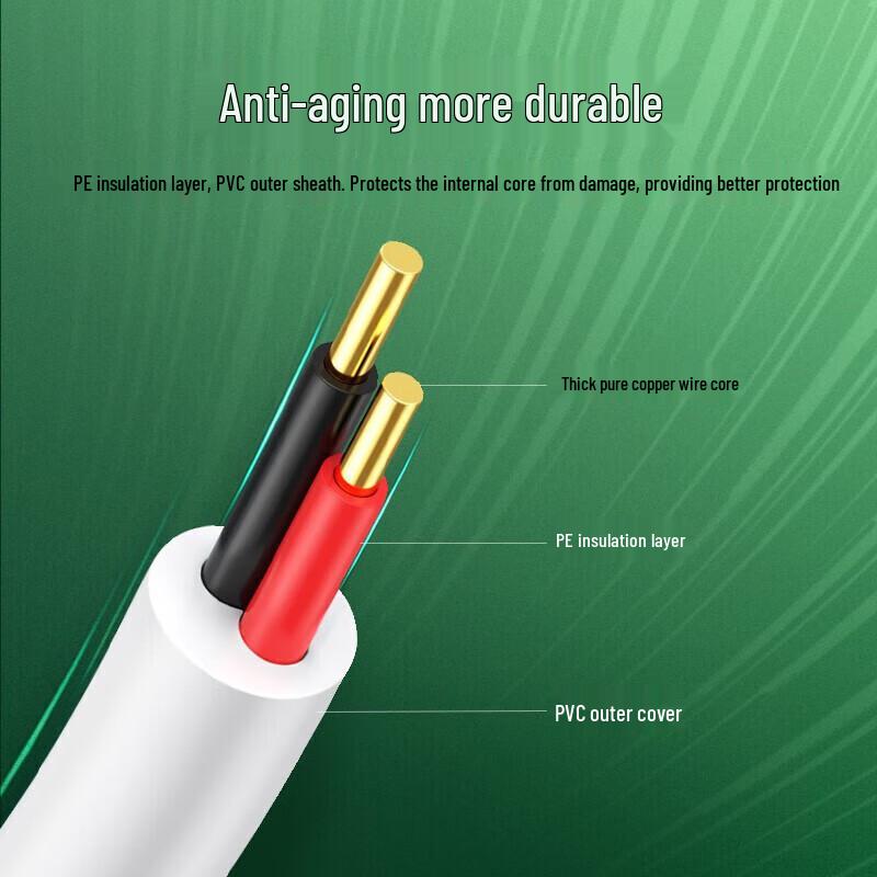 UGREEN RJ11 2-Core Flat Telephone Cable