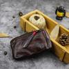 Erste Schicht Vegetable Tanned Leather Handgefertigt Vintage Stil Minimalistisch Leicht Studentin Mädchen Münzbeutel Kleiner Münzbeutel
