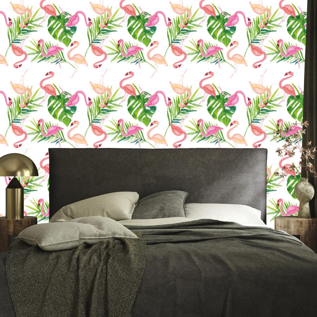 Leaves wallpaper for living room and bedroom 50x1000