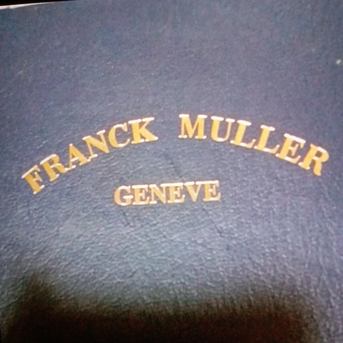 Used Super cheap! Brand new! Luxury FRANCK MULLER croco embossed box watch case