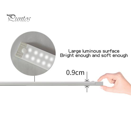 Wireless LED Closet Light Soft Glow Flicker Free Wide Sensing Angle Rechargeable Motion Sensor Light Bedside Lamp