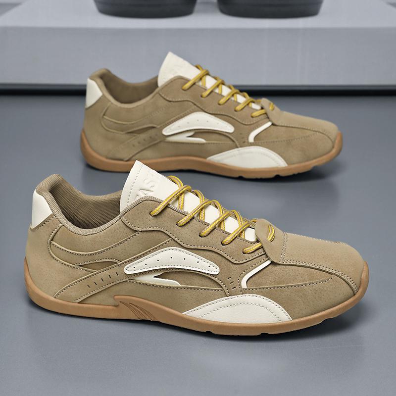 

Мужская обувь Кроссовки Тренд Повседневные Дышащие Досуг Мужские Кроссовки Нескользящая Обувь Вулканизированная Обувь Tenis Masculino 39 хаки