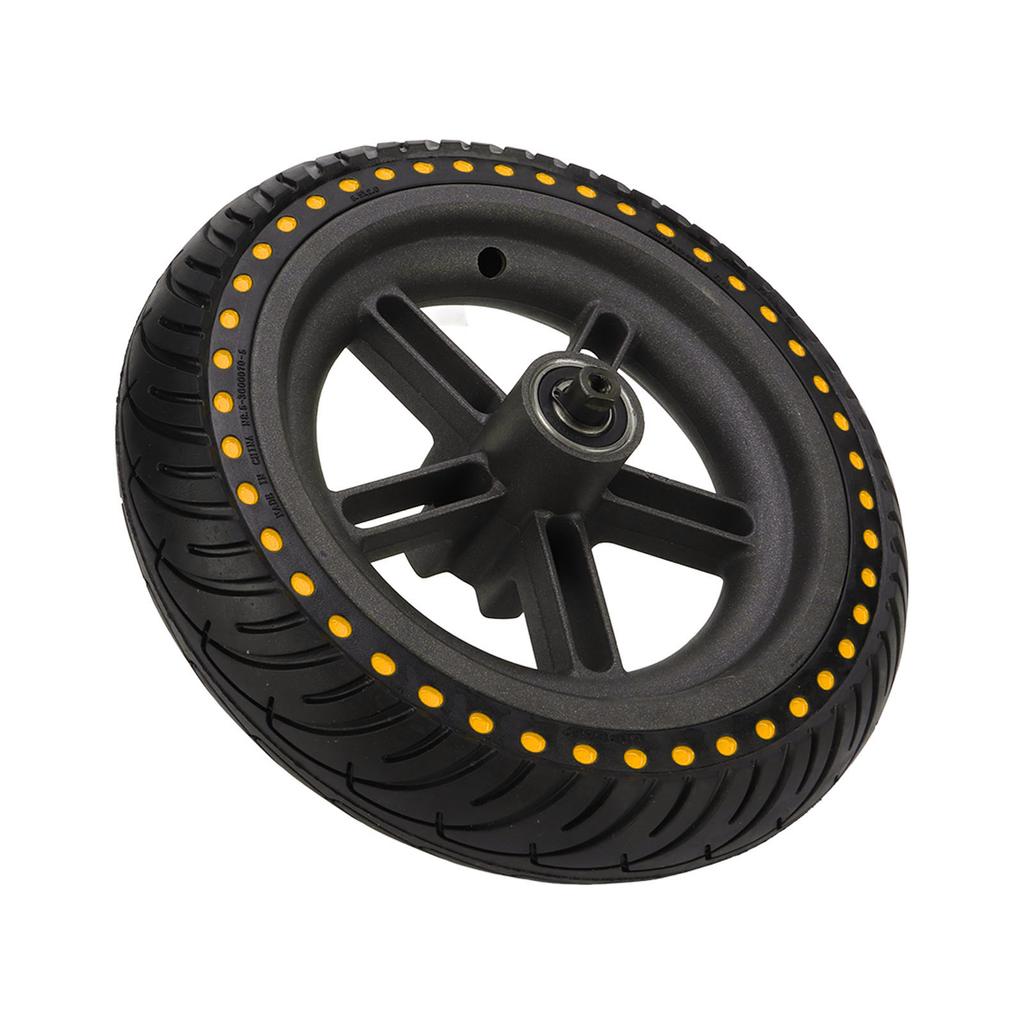 Electric Scooter Rear Tire Honeycomb Replacement Rubber Electric Scooter Wheel for Xiaomi M365 1s Lite Yellow