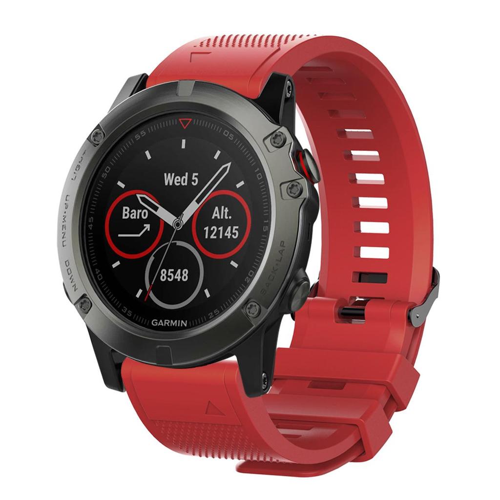 Garmin Fenix 7X/5S/6 Szilikon Gyorskioldó Csere Óraszíj