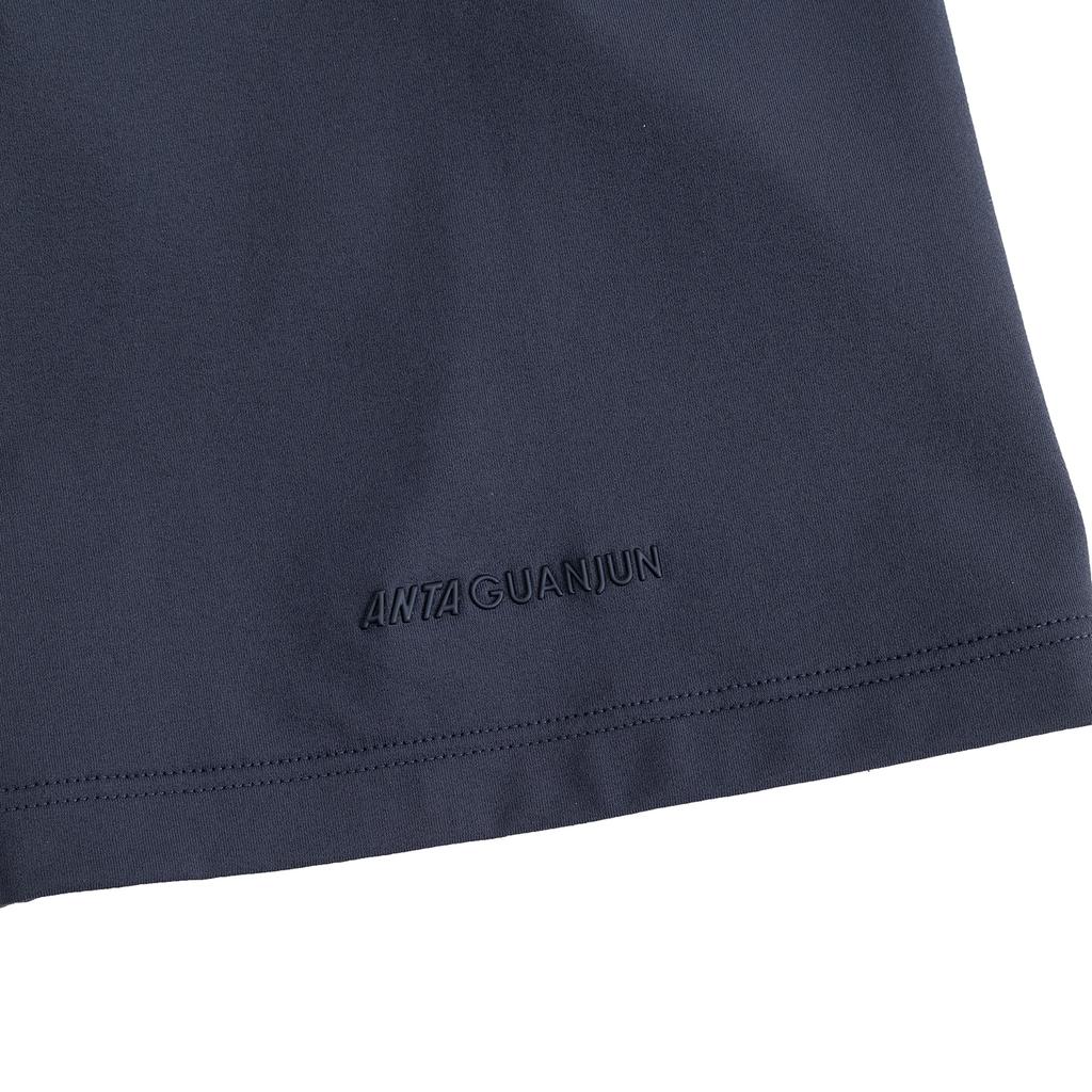 Anta Champion Breathable Mens Short Sleeve Polo Shirt Men Polo Shirts Jing-Mo-Blue 152620157-3