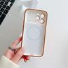 iPhone 17 Pro Max Magnetic Plating Case with Laser Lens Protection