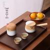 NEW CASTLE Auspicious Portable Ceramic Tea Set