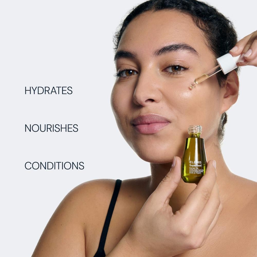 Elemis Superfood Feuchtigkeitsspendendes Gesichtsöl 0,5 oz 15 ml