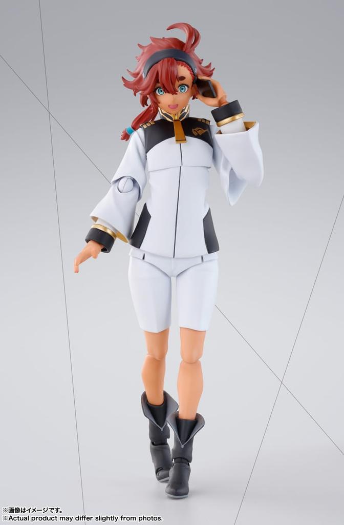 TAMASHII NATIONS Mobile Suit Gundam Witch of Mercury Thretta Mercury 140mm painted movable figure S.H.Figuarts approx. PVC&ABS