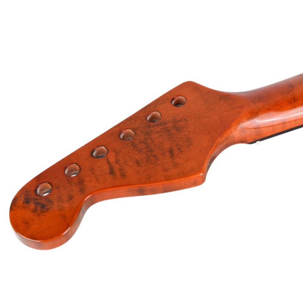 Electric Guitar Neck Replacement for Guitar Neck DIY Parts Replacement 22 Rose Wood Fretboard