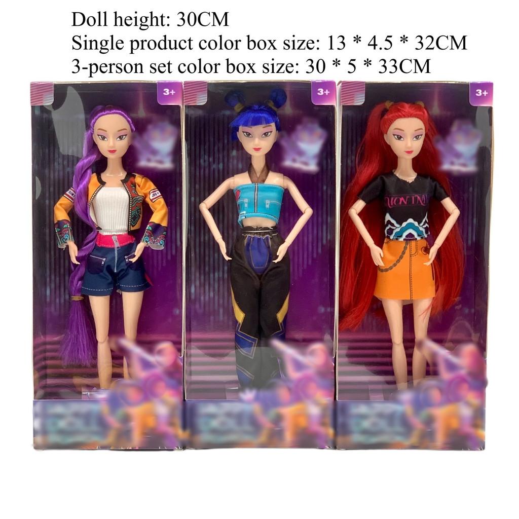 Anime Movie Cartoon Kpop Rumi Zoey Mira Hunters Garage Kit Action Figure Collection Model Toys