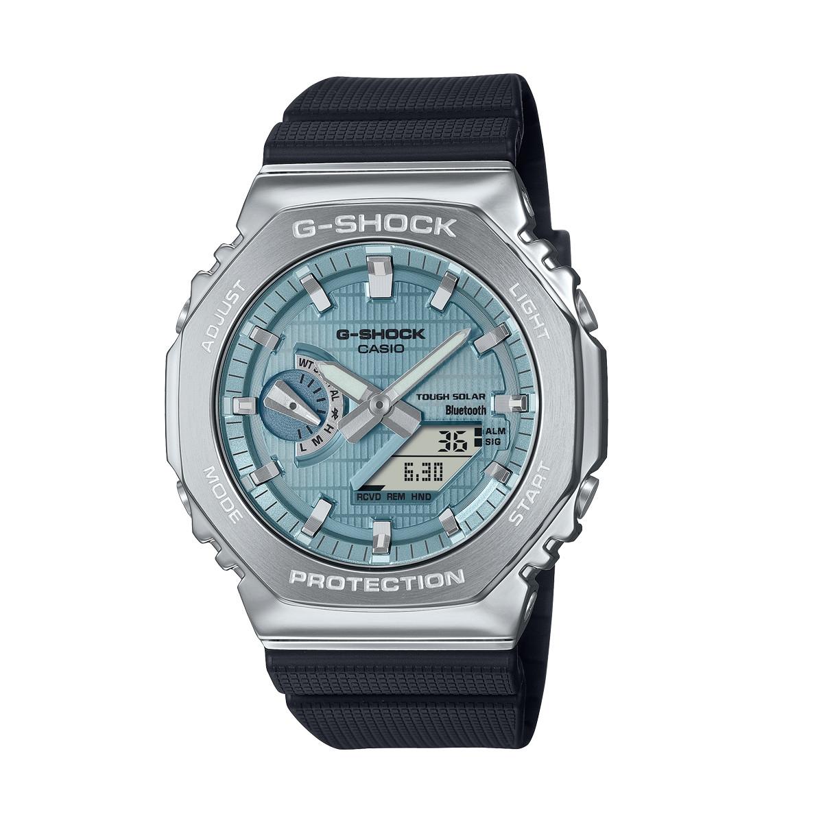 

CASIO G-SHOCK Mod. G-STEEL Bluetooth® Light Blue GBM-2100A-1A2ER