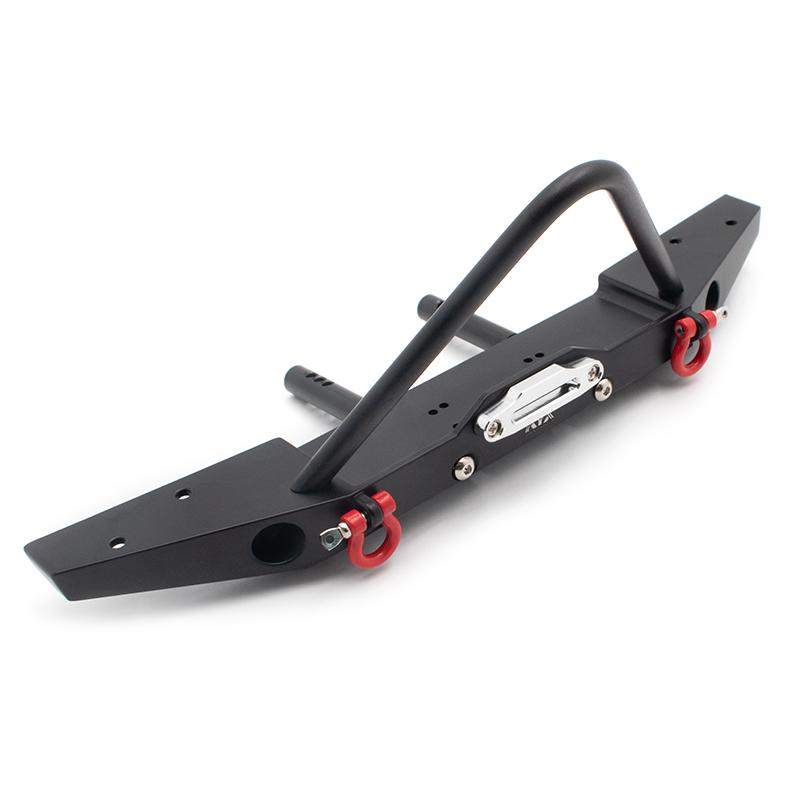 KYX Racing Aluminum Front Bumper Upgrades Parts Accessories for 1/10 RC Crawler Car Axial SCX10 II III PRO TRX4 TRX6 Gen8 Gen9
