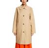 Тренчкот Женский Esprit 014ee1g351 Бежевый/белый