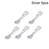 1/5Pcs 10-in-1 Stainless Steel Camping Utensils Set - Travel Hiking Cutlery Fork Spoon Opener Outdoor Survival Gear Tableware