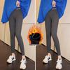 Calças Base Femininas Plus Size com Veludo - Quentes, Petite, Leggings Justas para Outono/Inverno 2025