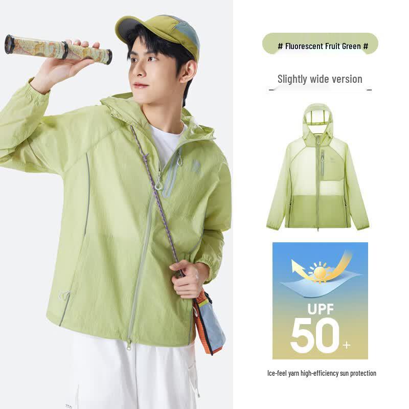 Camel Unisex Woven Standard Long Sun Protection Jacket M35BK07069