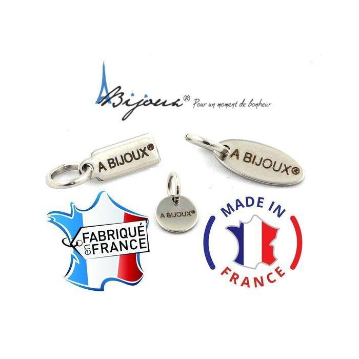 Stones and Minerals. 8 Mm Ribbon Agate + Wood Bead Bracelet. Made In France.