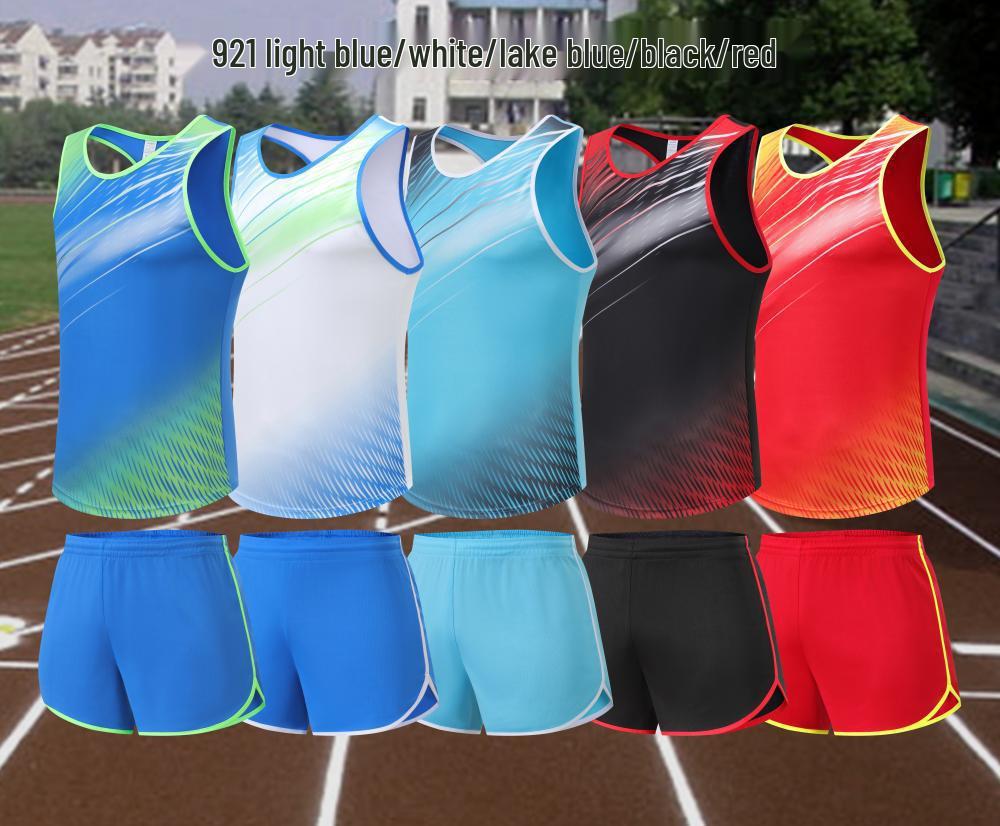 Uniformes de Equipo de Atletismo con Impresión Personalizada - Conjuntos Deportivos para Competición de Maratón para Hombres y Mujeres