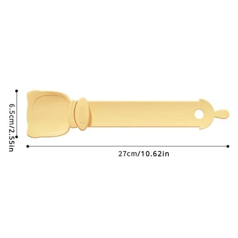 Pet Food Scoop Spoon For Cats And Dogs Squeezable Liquid Snack Dispenser Wet Food Helper Practical Feeding Bowl Aid Tool