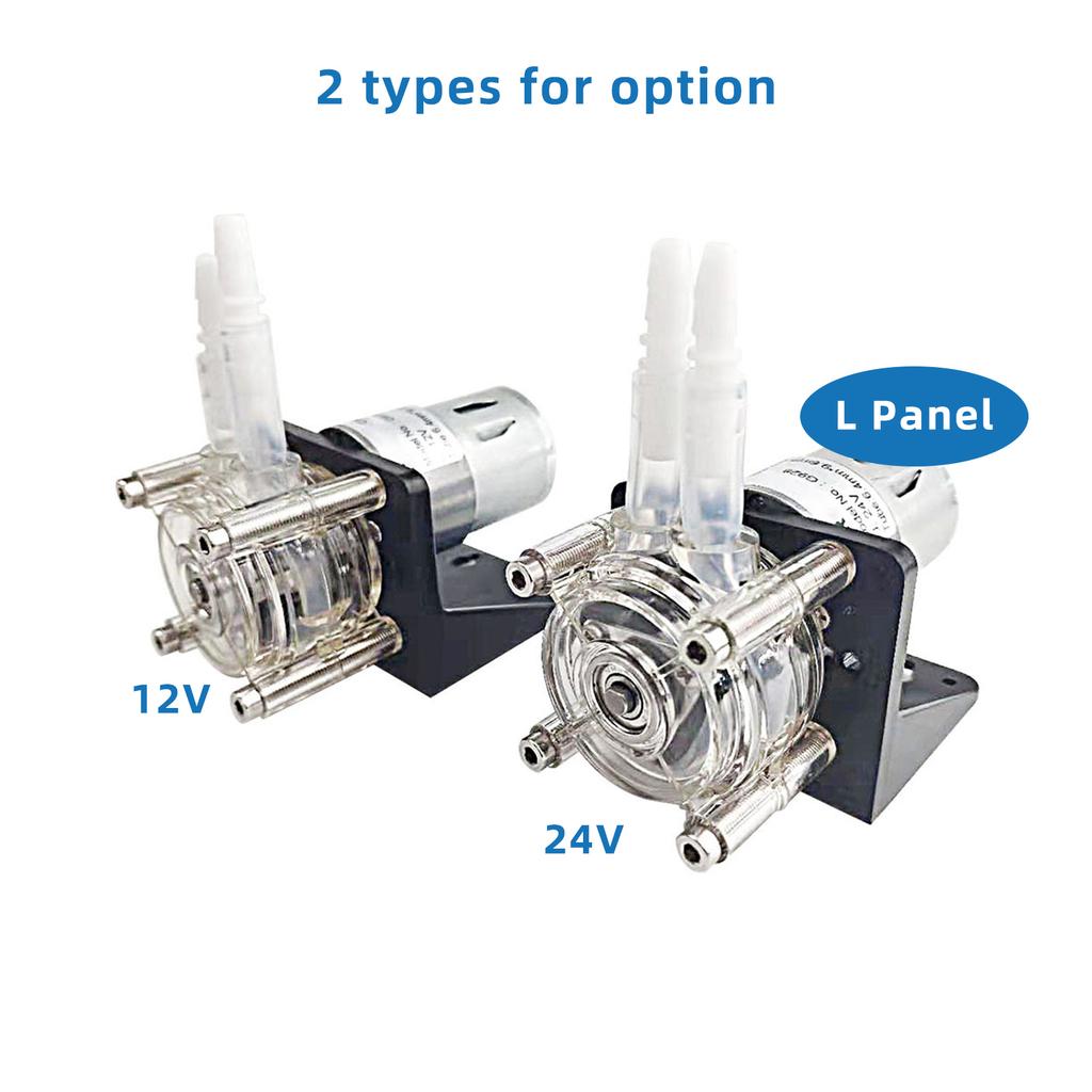 GROTHEN   12V Peristaltic Pump with Silicone Tubing High  Water Liquid Pump Dosing Vacuum Pump Self-Priming Anti-Corrosion    for   Aquari