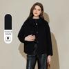 Fashionable Wool Double-Sided Lapel Jacket